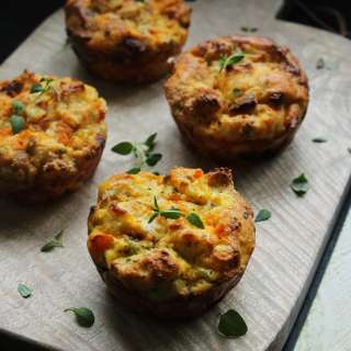 Chorizo & Pumpkin Muffins