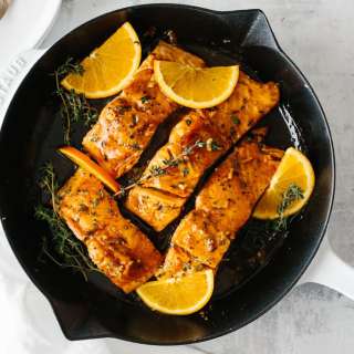 Orange Glazed Salmon