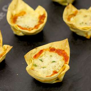 Bolognese Lasagna Cupcakes