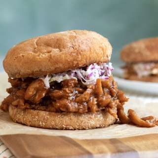 BBQ Soy Curls (Instant Pot, Slow Cooker)