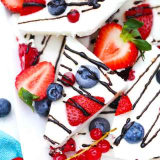 Frozen Yogurt Bark