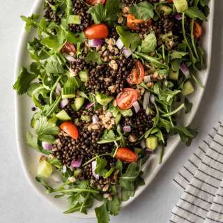 Simple Black Lentils (Stovetop or Instant Pot)