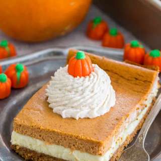 The Ultimate Pumpkin Cheesecake Bars