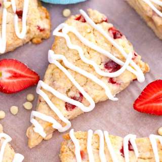 Strawberry Scones