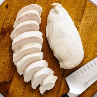 Easy Poached Chicken