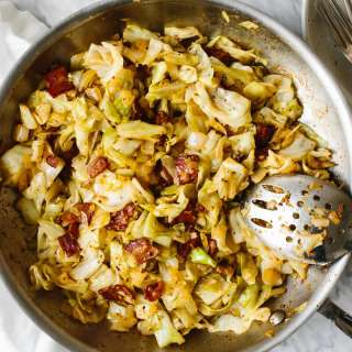 Easy Fried Cabbage