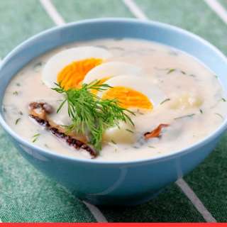 Kulajda (Mushroom, Potato, and Dill Soup)