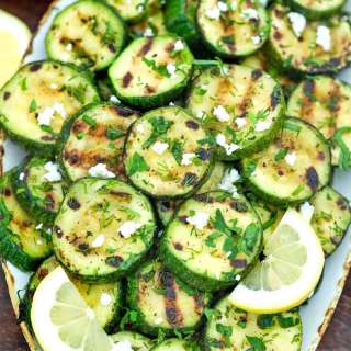 Grilled Zucchini Salad