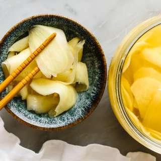 Quick Pickled Ginger