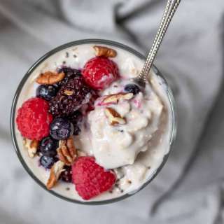 Easy Vegan Oats With Yogurt (No Milk)