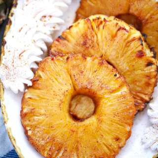 Air Fryer Pineapple Rings