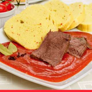 Rajská Omáčka (Beef with Sweet Tomato Sauce)