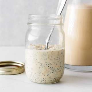 Eggnog Overnight Oats