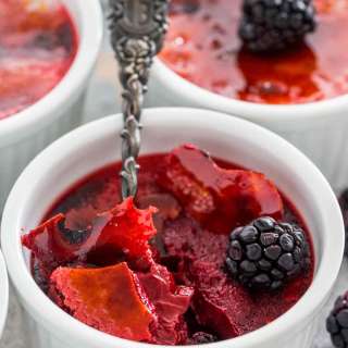 Red Velvet Creme Brulee