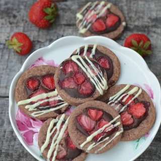 Chocolate Strawberry Cookies