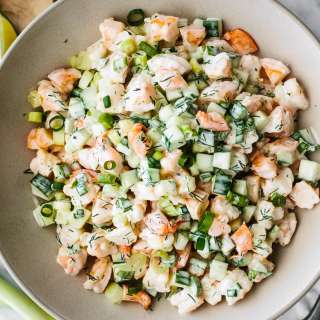 Cucumber Shrimp Salad