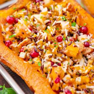 Stuffed Butternut Squash