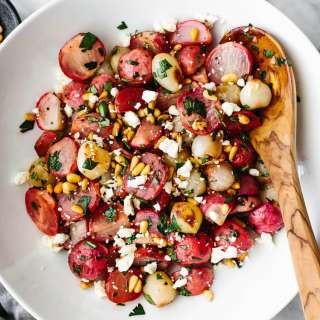 Roasted Radish Salad