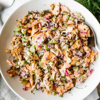 Flaky Salmon Salad