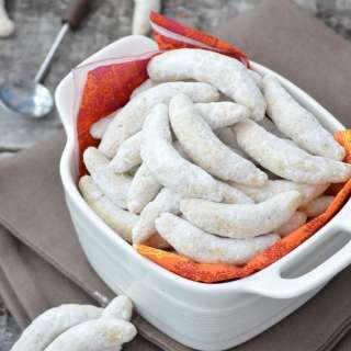 Walnut Crescent Cookies