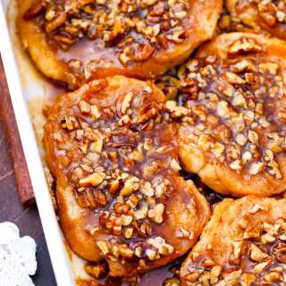 Overnight Pecan Pie French Toast Casserole