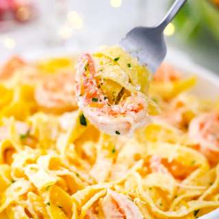 Champagne Shrimp Scampi