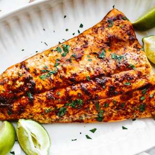Chili Lime Baked Trout