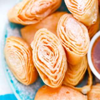 Fried Dough Roses