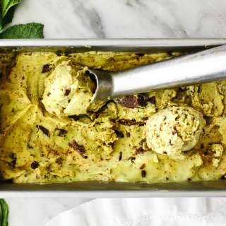 Mint Chocolate Chip Nice Cream