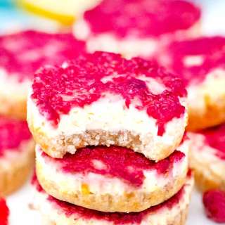Keto Raspberry Cheesecake Bites