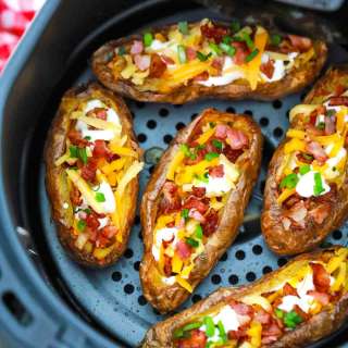 Air Fryer Potato Skins