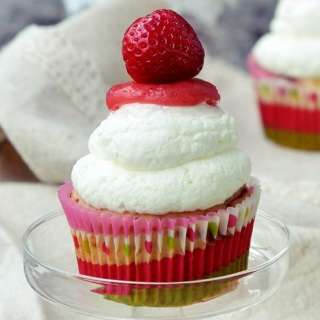 Strawberry Lemon Cupcakes