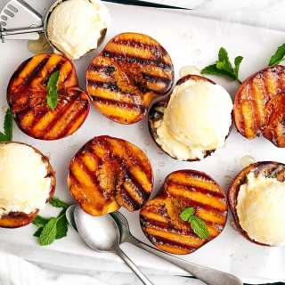 Grilled Peaches