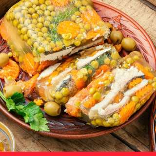 Ukrainian Fish in Aspic