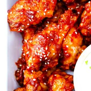 Spicy Korean Chicken Wings