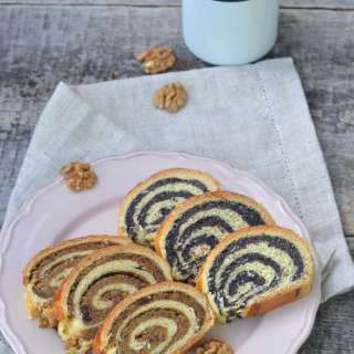 Beigli: Hungarian Walnut and Poppy Seed Roll
