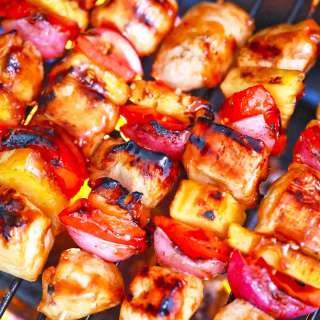 BBQ Chicken Kabobs