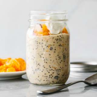 Orange Creamsicle Overnight Oats