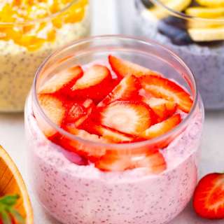 Cheesecake Chia Pudding