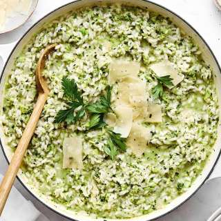 Broccoli Parmesan Risotto