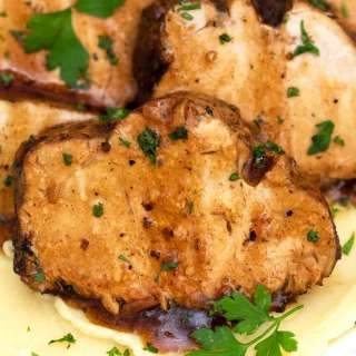 Instant Pot Balsamic Pork Loin