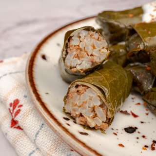Dolma: Turkish Stuffed Grape Leaves