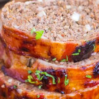 Easy Bacon Wrapped Meatloaf