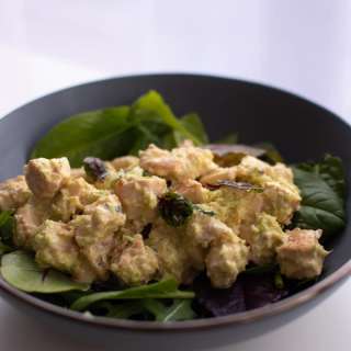 Curry Chicken Salad with Celery
