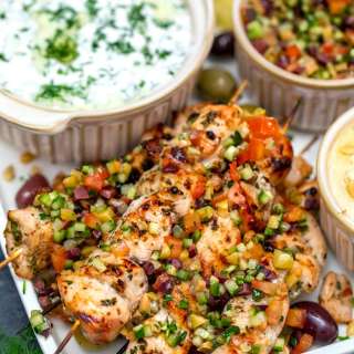 Greek Chicken Souvlaki