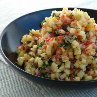 Pineapple and Coriander Salsa