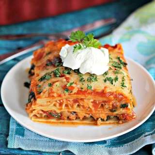 Chicken Spinach Lasagna