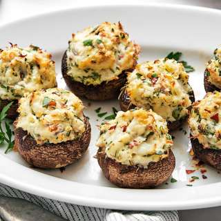 Crab Stuffed Mushrooms