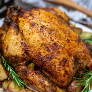 Juicy Crockpot Whole Chicken