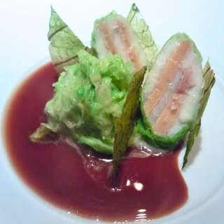 St. Pierre & Foie Gras with Sauce Matelote